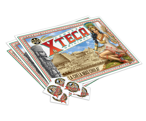 Xteca® Poster with Stickers